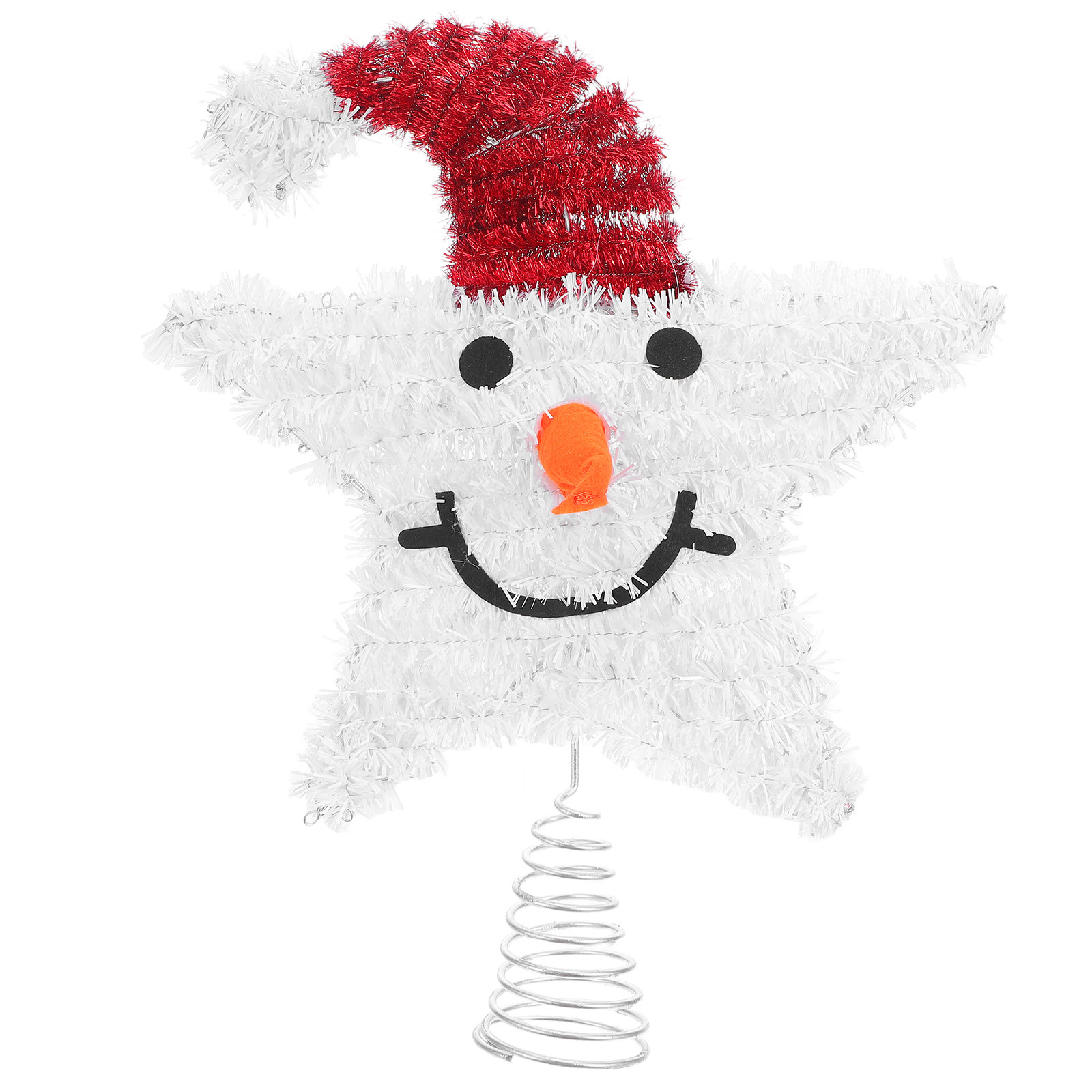 Star Tree Topper - ดาวประดับยอดต้นคริสต์มาส ของตกแต่งงานปาร์ตี้ ของประดับตกแต่งต้นคริสต์มาสพลาสติก