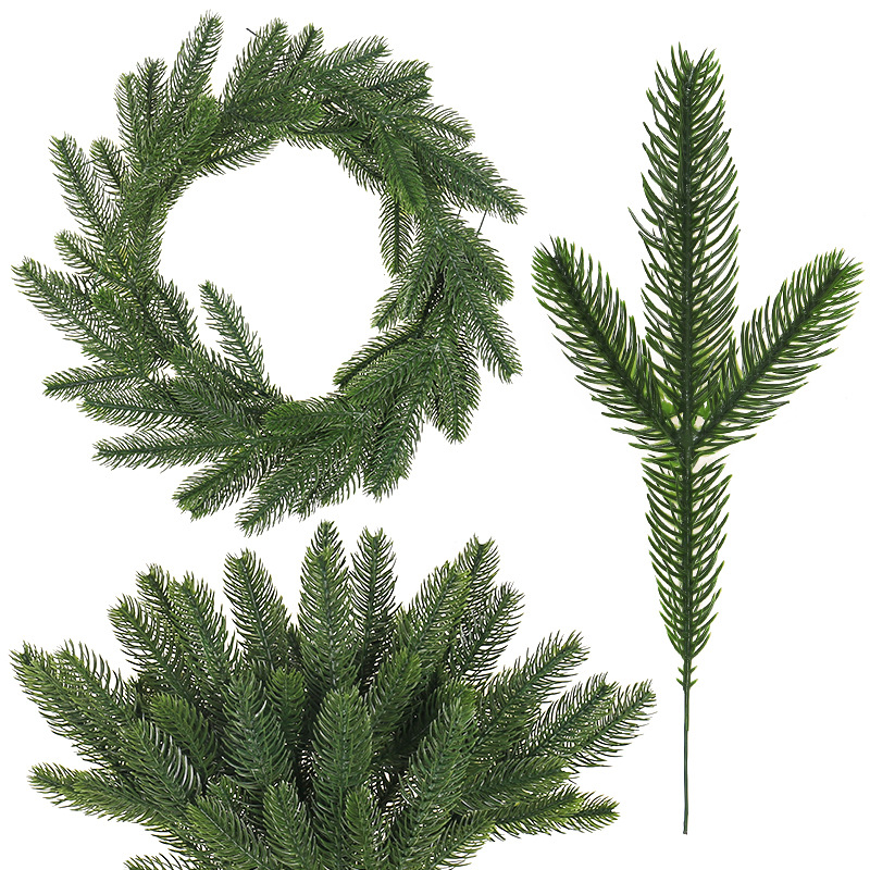 กิ่งสนเทียม, ใบสนปลอม, ใบไม้ปร - Christmas Wreath Fake บทวิจารณ์และราคา
