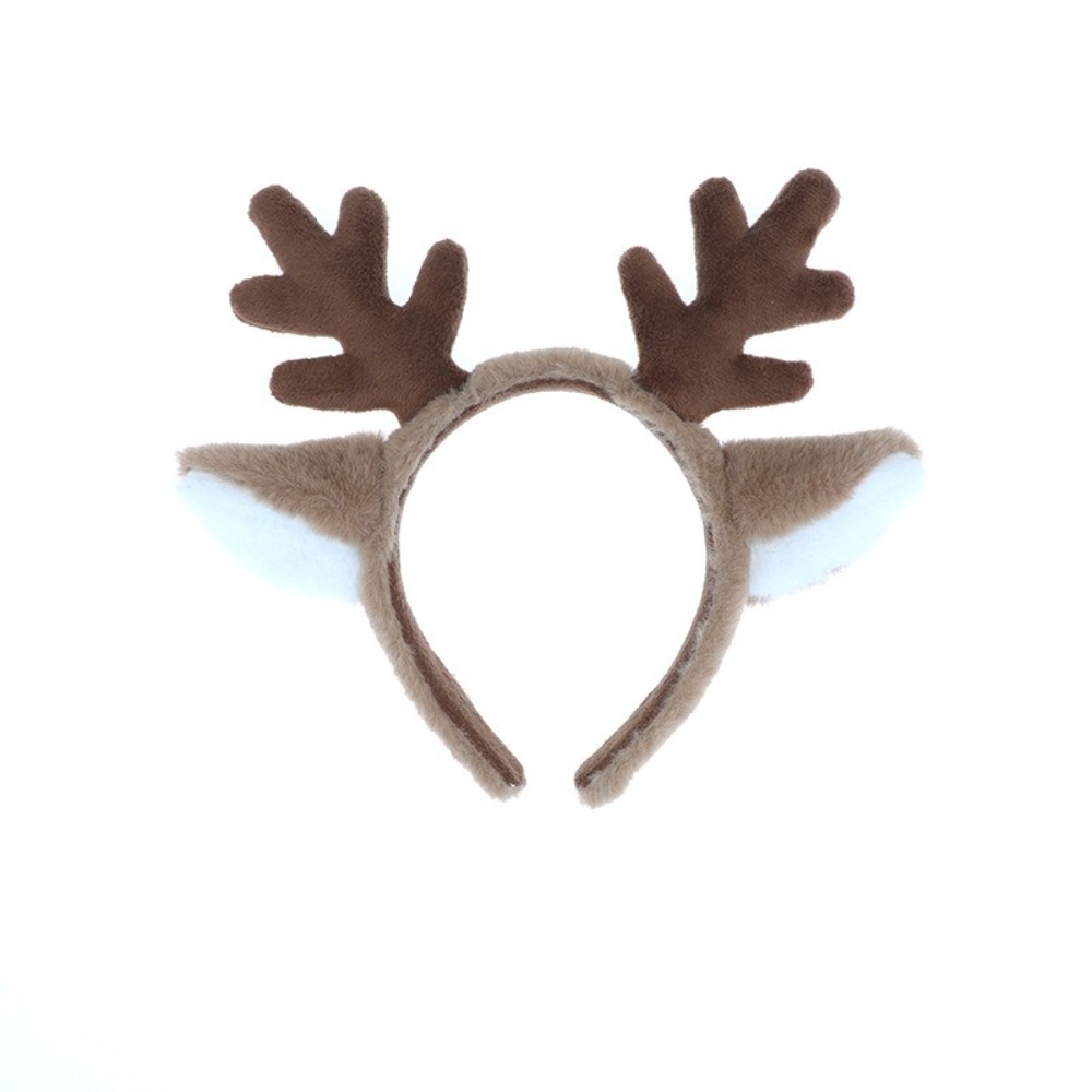 ที่คาดผมคริสต์มาสแบบนุ่มฟู อุป - Reindeer Antlers Headband บทวิจารณ์และราคา
