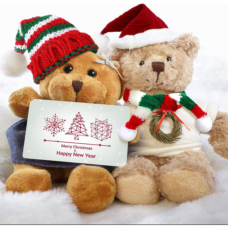 หมวกผ้าพันคอตุ๊กตาแสนน่ารัก หม - Santa Hat Plush บทวิจารณ์และราคา