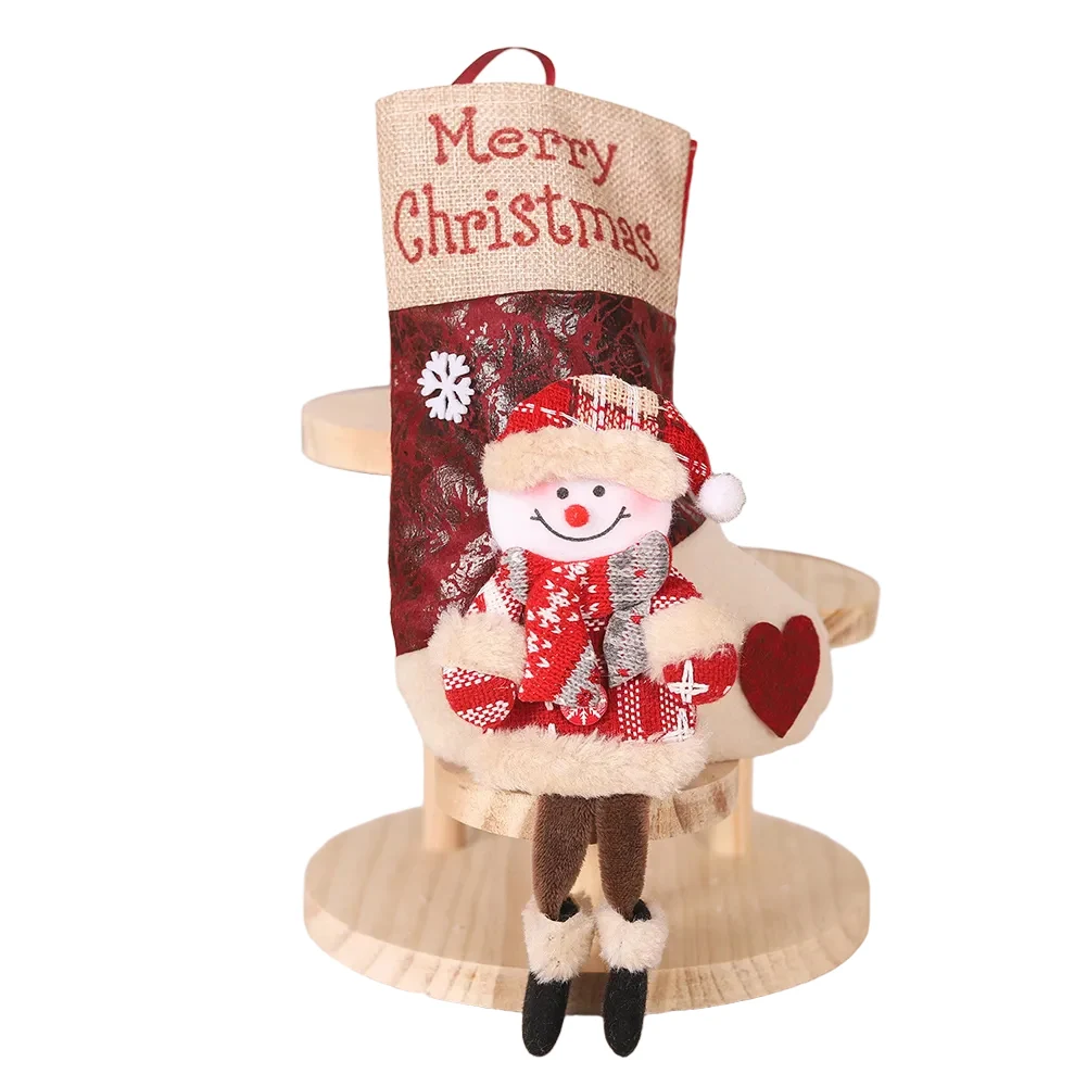 ถุงเท้าคริสต์มาสซานต้าขนาดใหญ่ - Christmas Stocking Hanging บทวิจารณ์และราคา