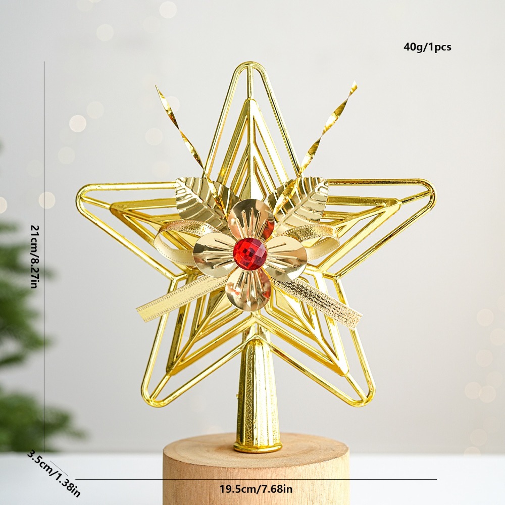 ดาวประดับต้นคริสต์มาสพลาสติกเค - Star Tree Topper บทวิจารณ์และราคา