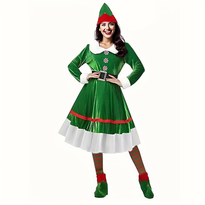 5 ชิ้นคริสต์มาส Elf เครื่องแต่ - Elf Costume Christmas บทวิจารณ์และราคา
