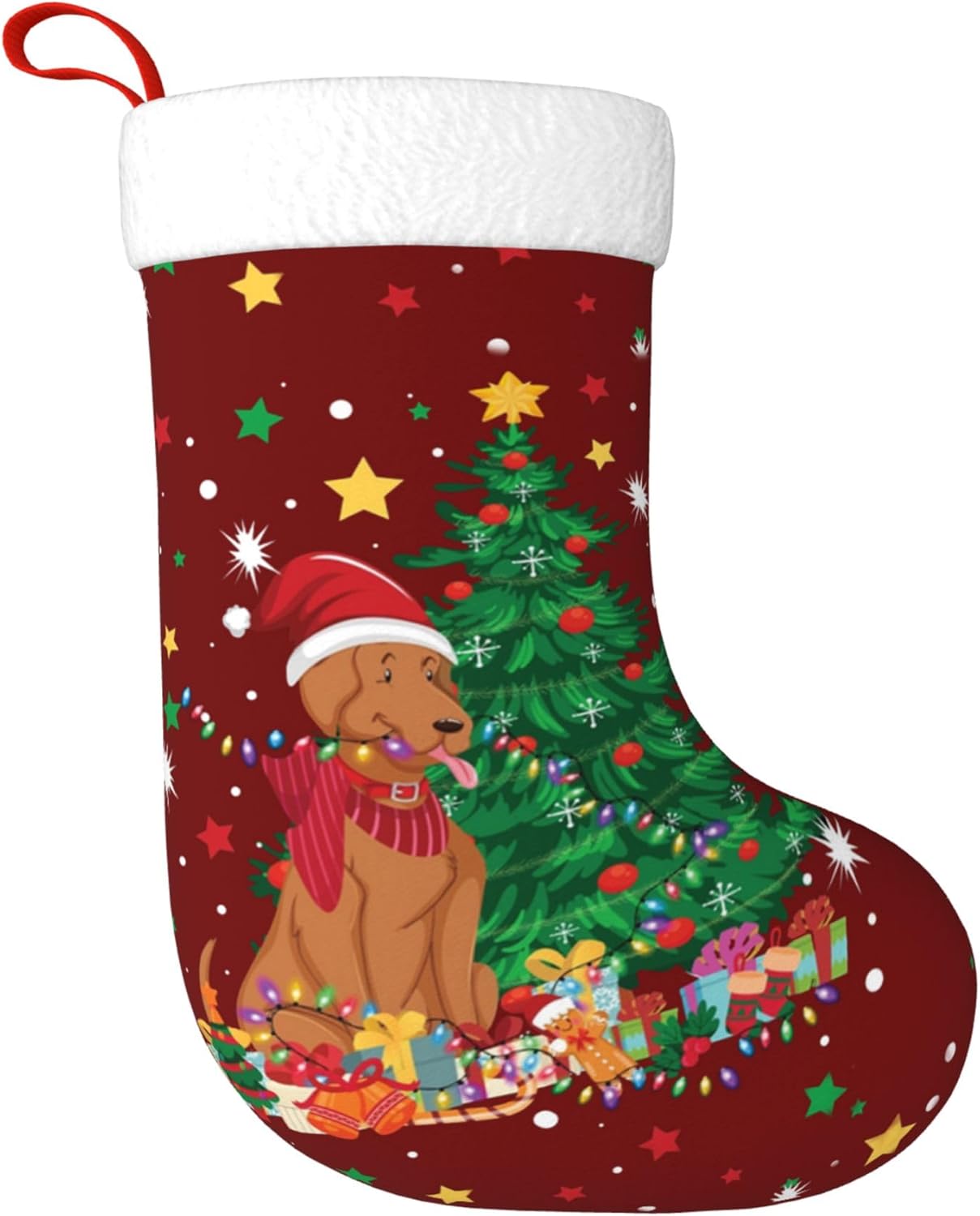 ถุงเท้าคริสต์มาสลายไฟสำหรับแขว - Christmas Stocking Hanging บทวิจารณ์และราคา