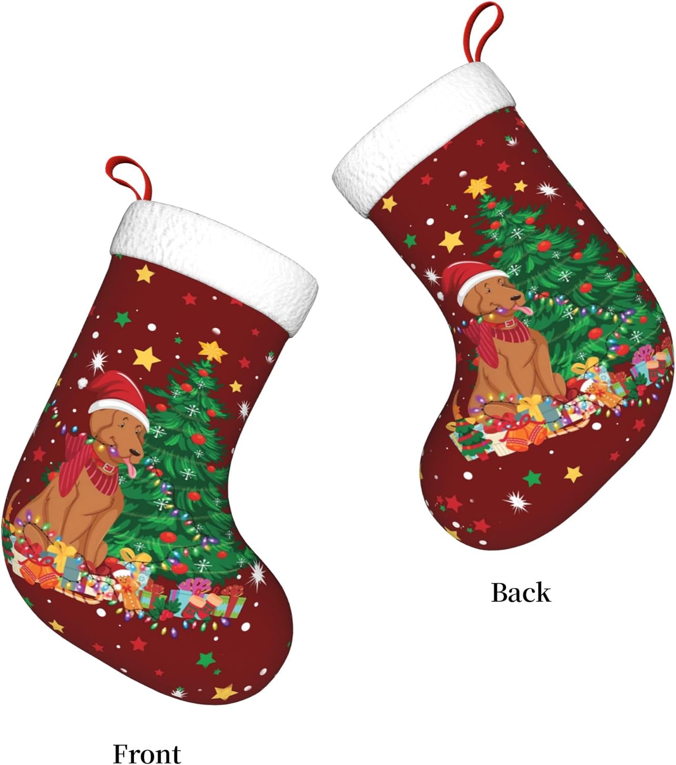 ถุงเท้าคริสต์มาสลายไฟสำหรับแขว - Christmas Stocking Hanging บทวิจารณ์และราคา