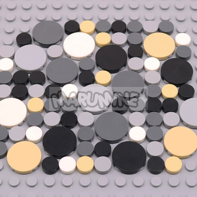 350PCS รอบกระเบื้องบล็อก 1x1 2 - Lego Set City บทวิจารณ์และราคา